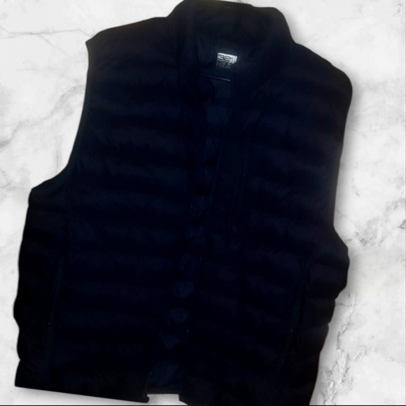 NEW Dark blue NEW 32 degrees vest men's size LG warm! Great Gift! - Picture 1 of 5